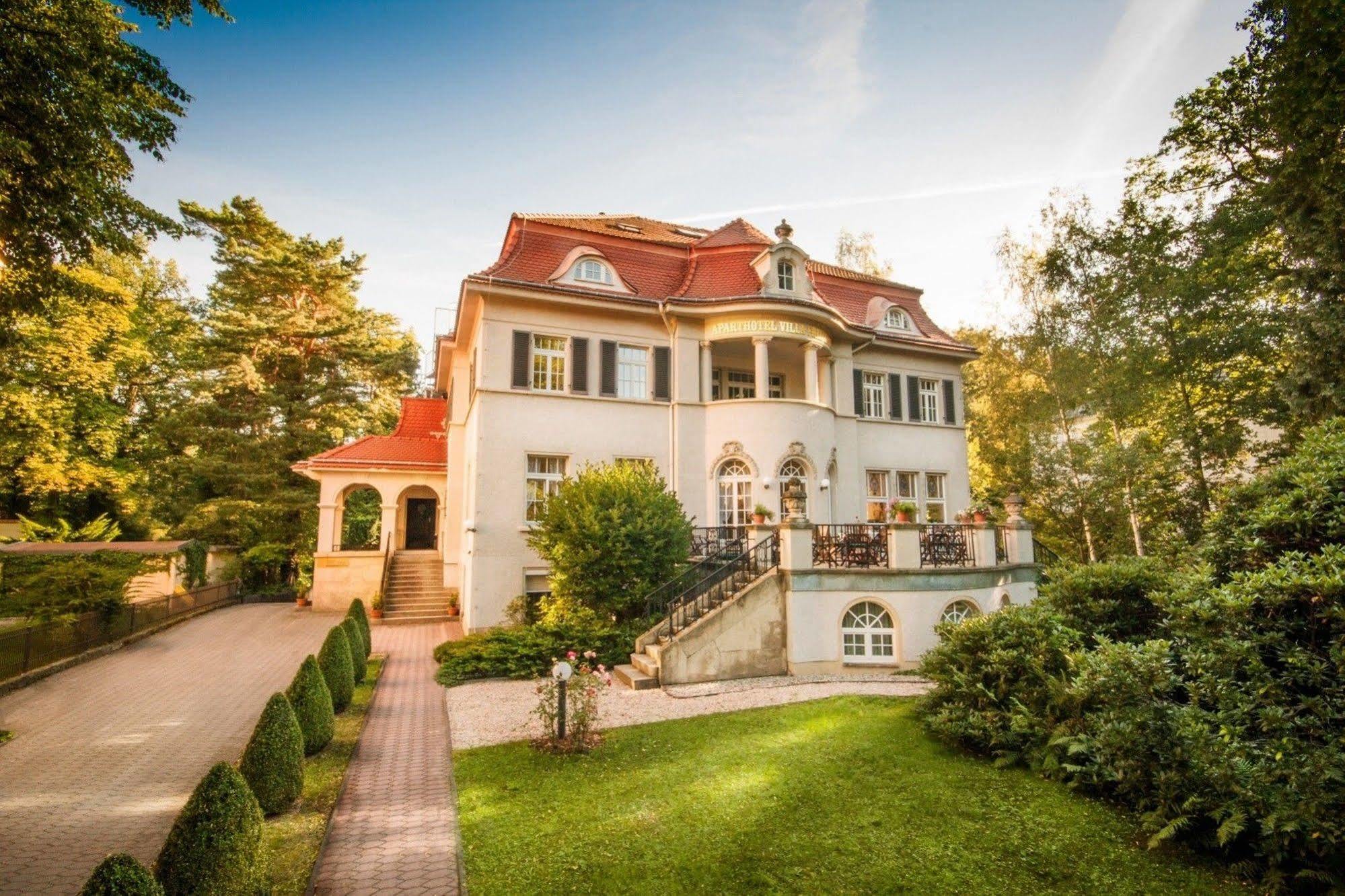 Aparthotel Villa Freisleben Dresda Exterior foto