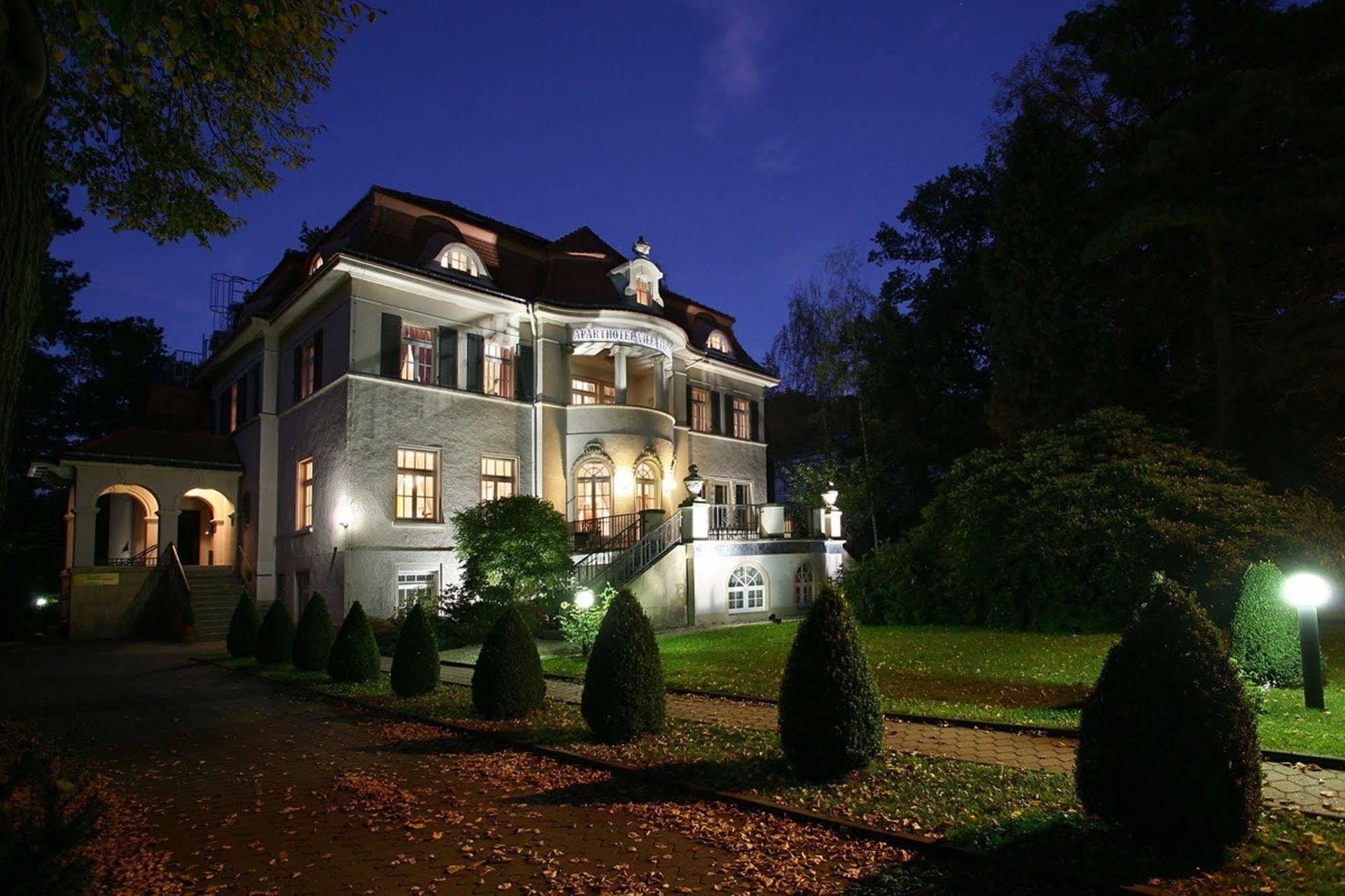 Aparthotel Villa Freisleben Dresda Exterior foto